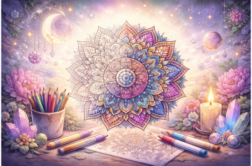 Malen zur Entspannung mit Mandala – kreative Auszeit
